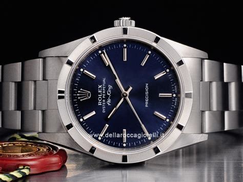 rolex air king quadrante blu|rolex air king crown.